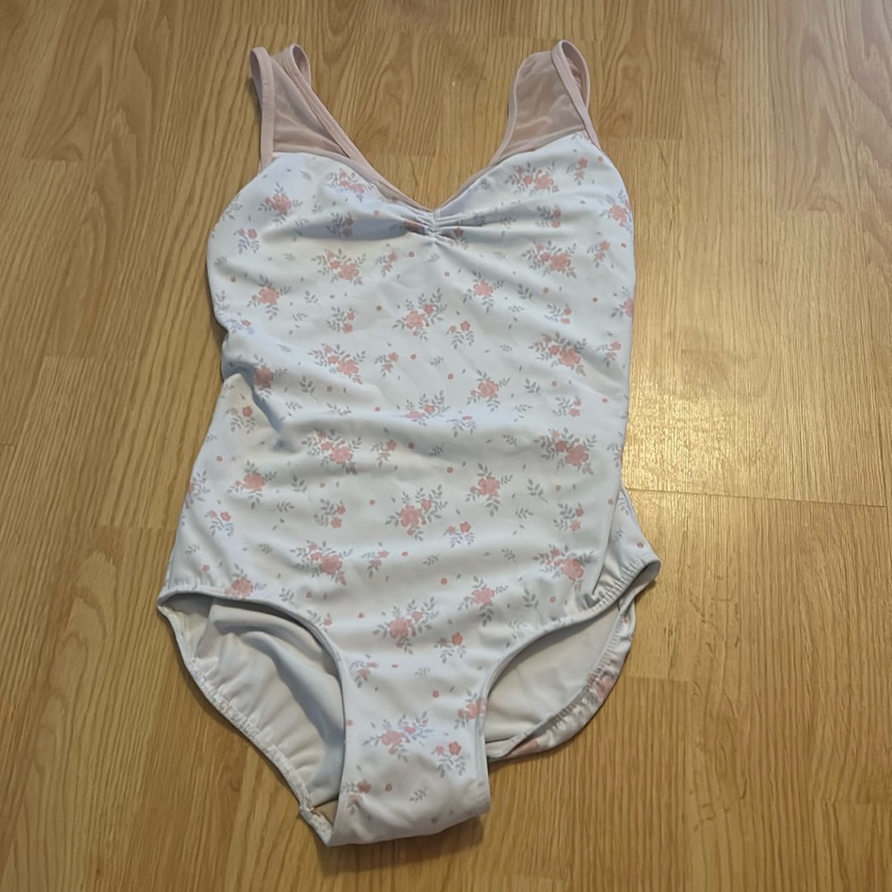 Floral eleve leotard